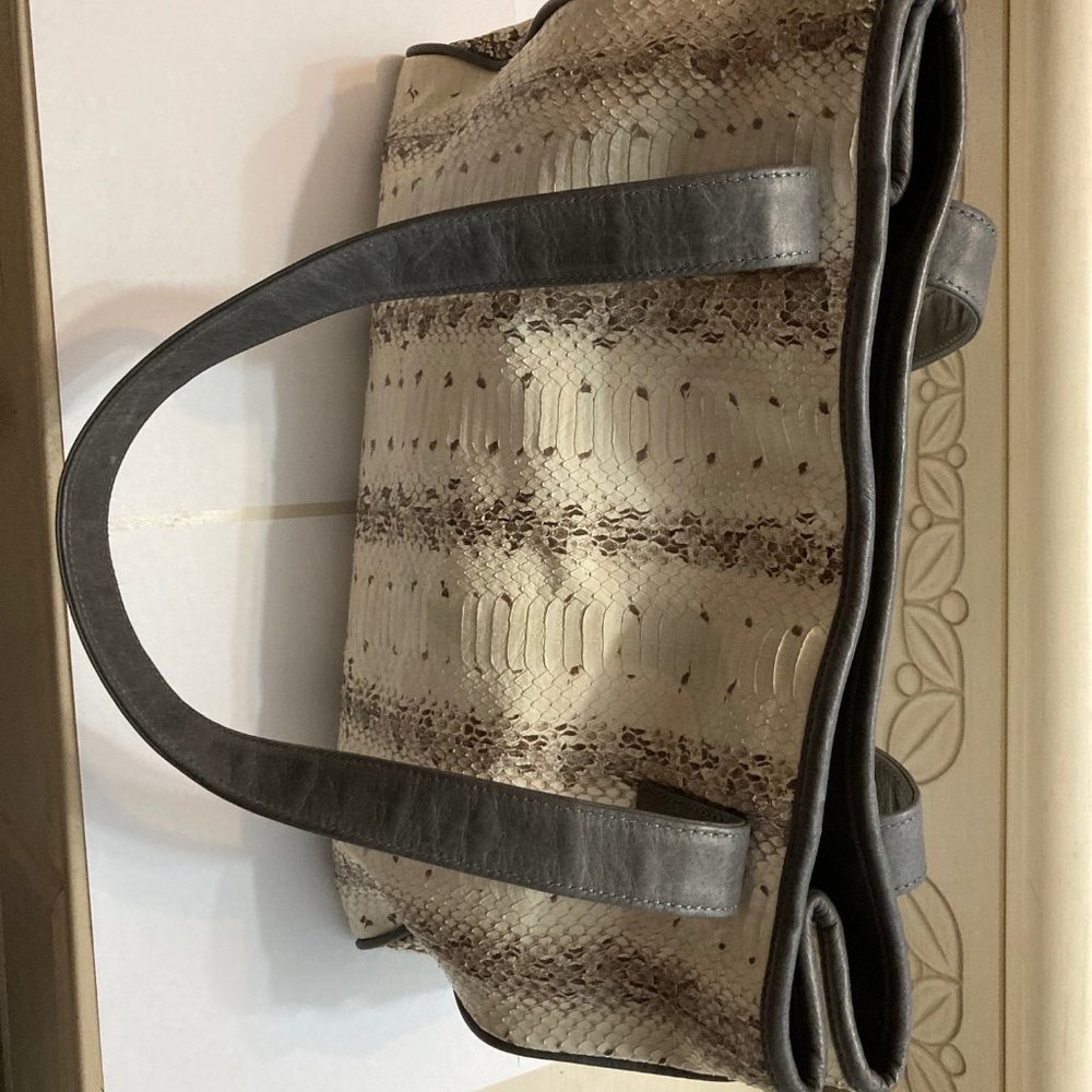 genuine whipsnake handbag sample sale